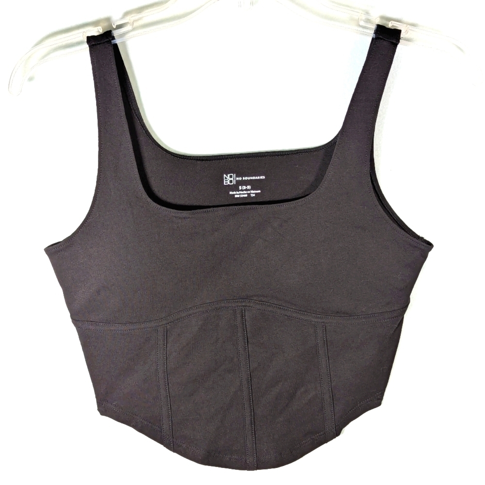 No Boundaries Padded Tank Top XS NEW